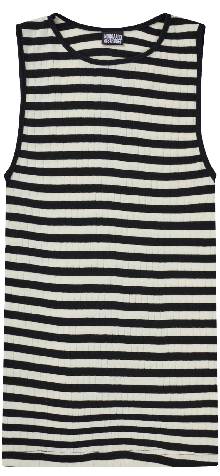 NPS Tank Top Broadway, Black/Ecru - Image 2