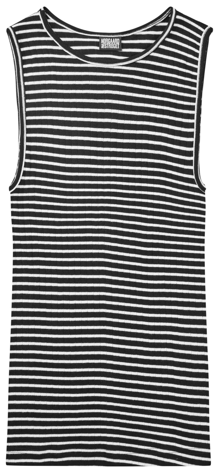 NPS Tank Top NPS Stripe, Black/Ecru - Image 2