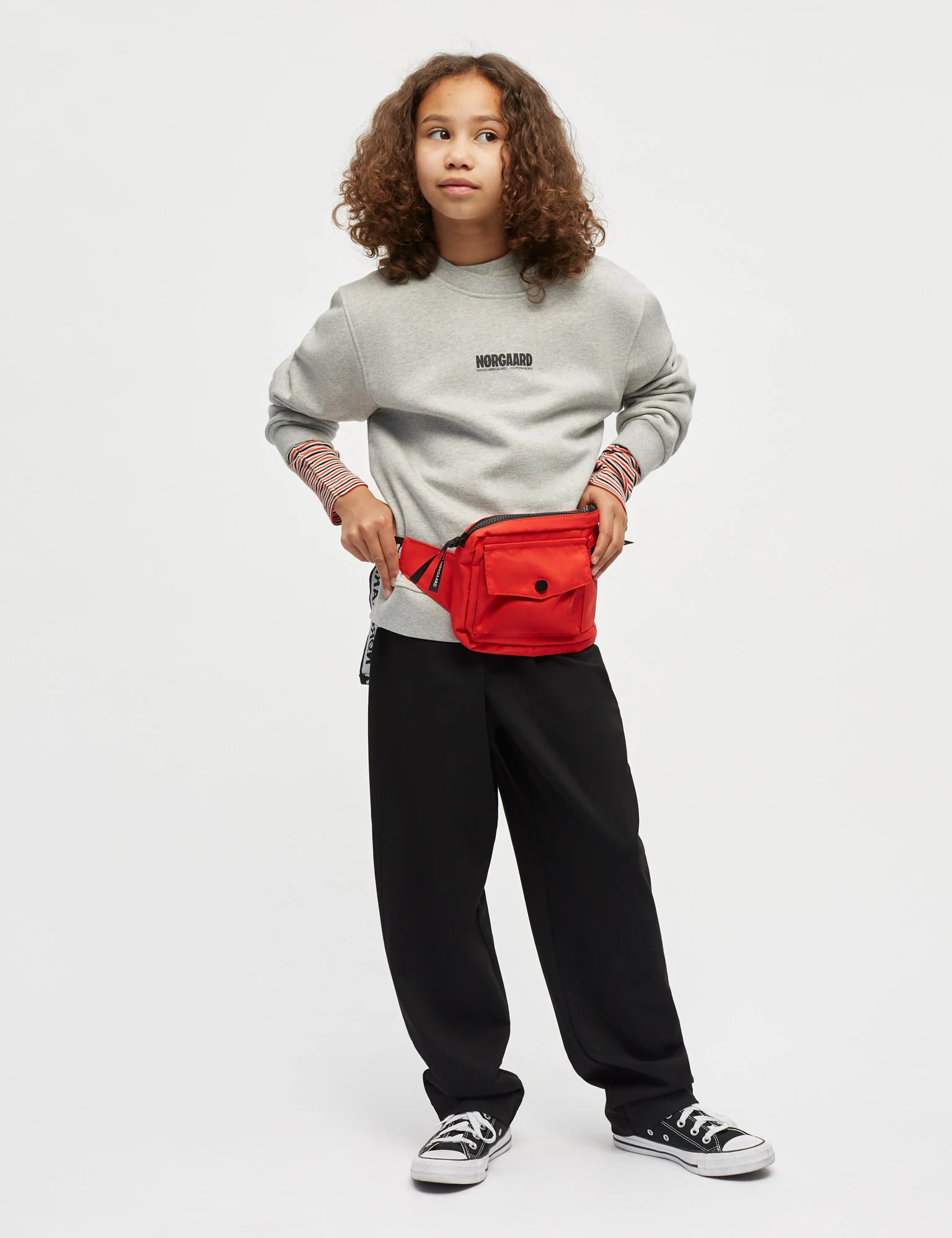 Original Sweat Solo Sweatshirt, Grey Melange