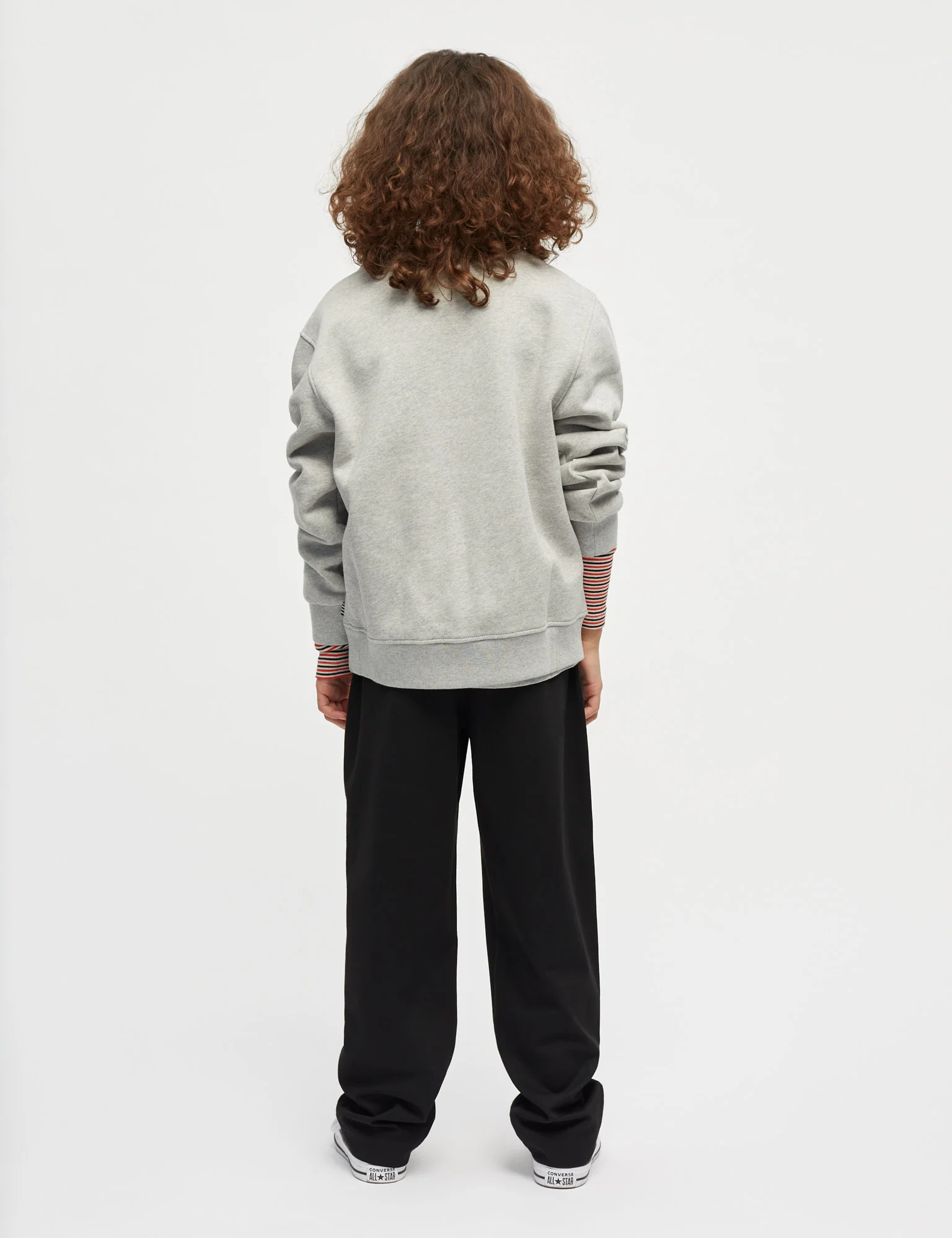 Original Sweat Solo Sweatshirt, Grey Melange - Image 5