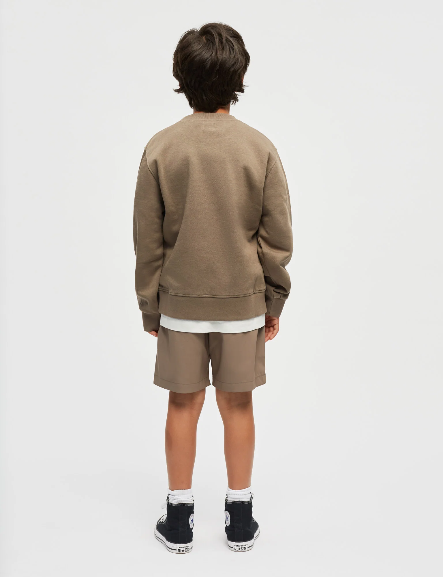 Original Sweat Solo Sweatshirt, Walnut - Image 5