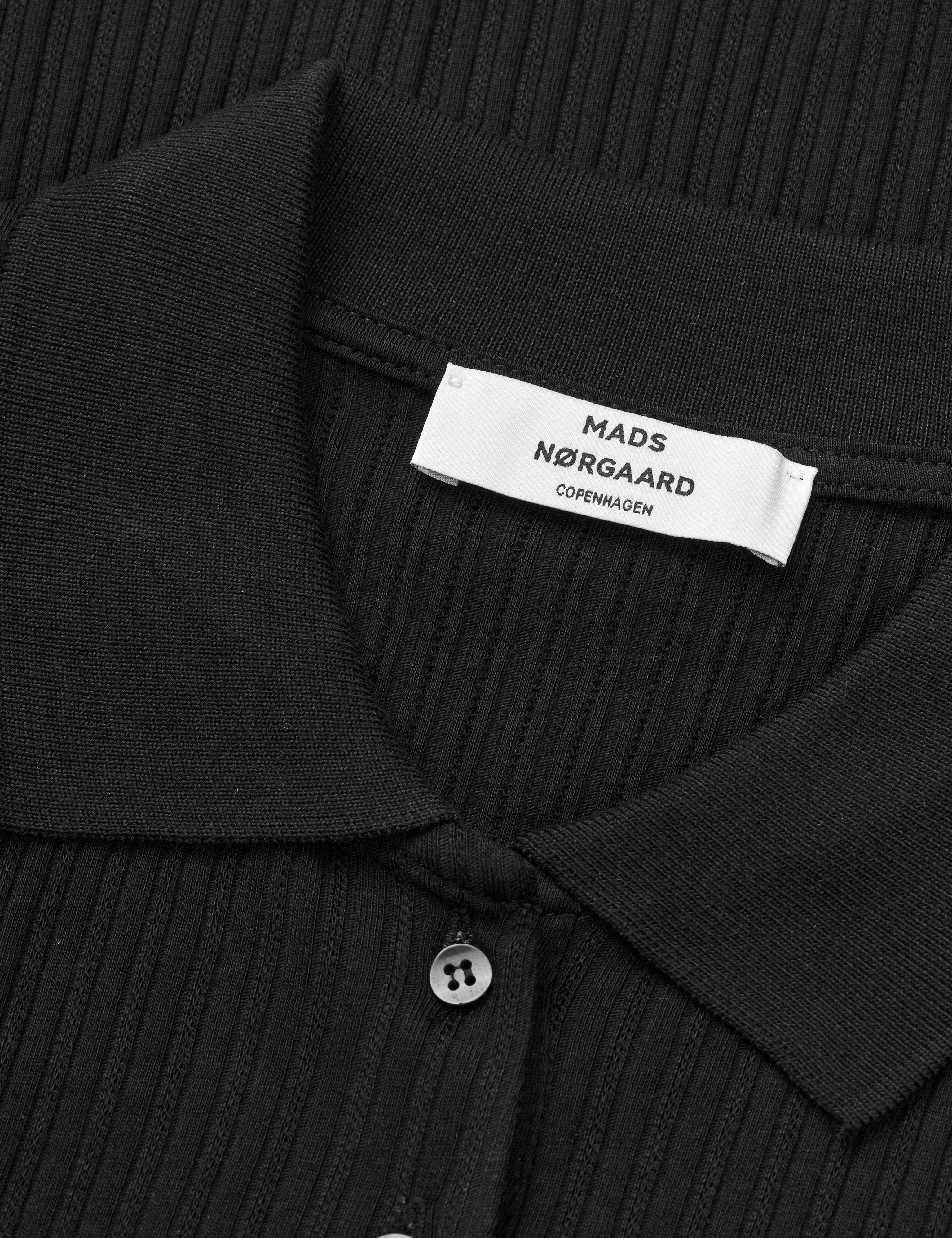 Pointella Layla Polo Tee, Black - Image 3