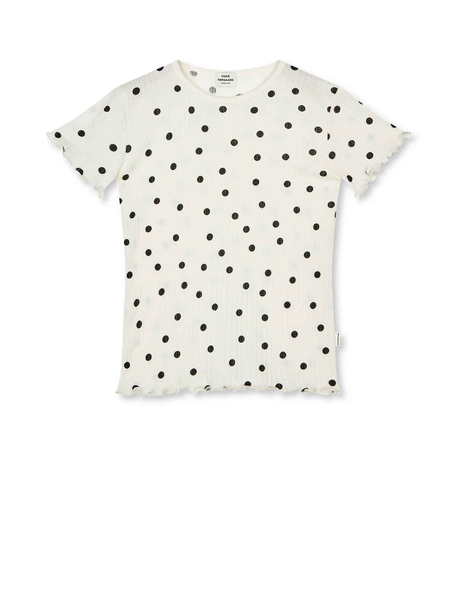 Pointella Trixina Tee AOP, Dot AOP Vanilla Ice