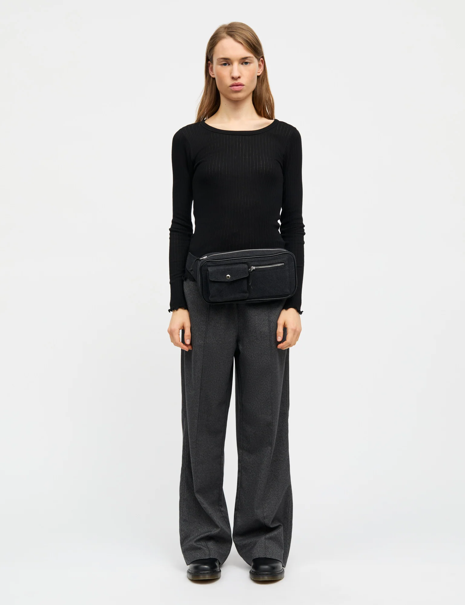 Pointella Troja Tee LS FAV, Black - Image 2