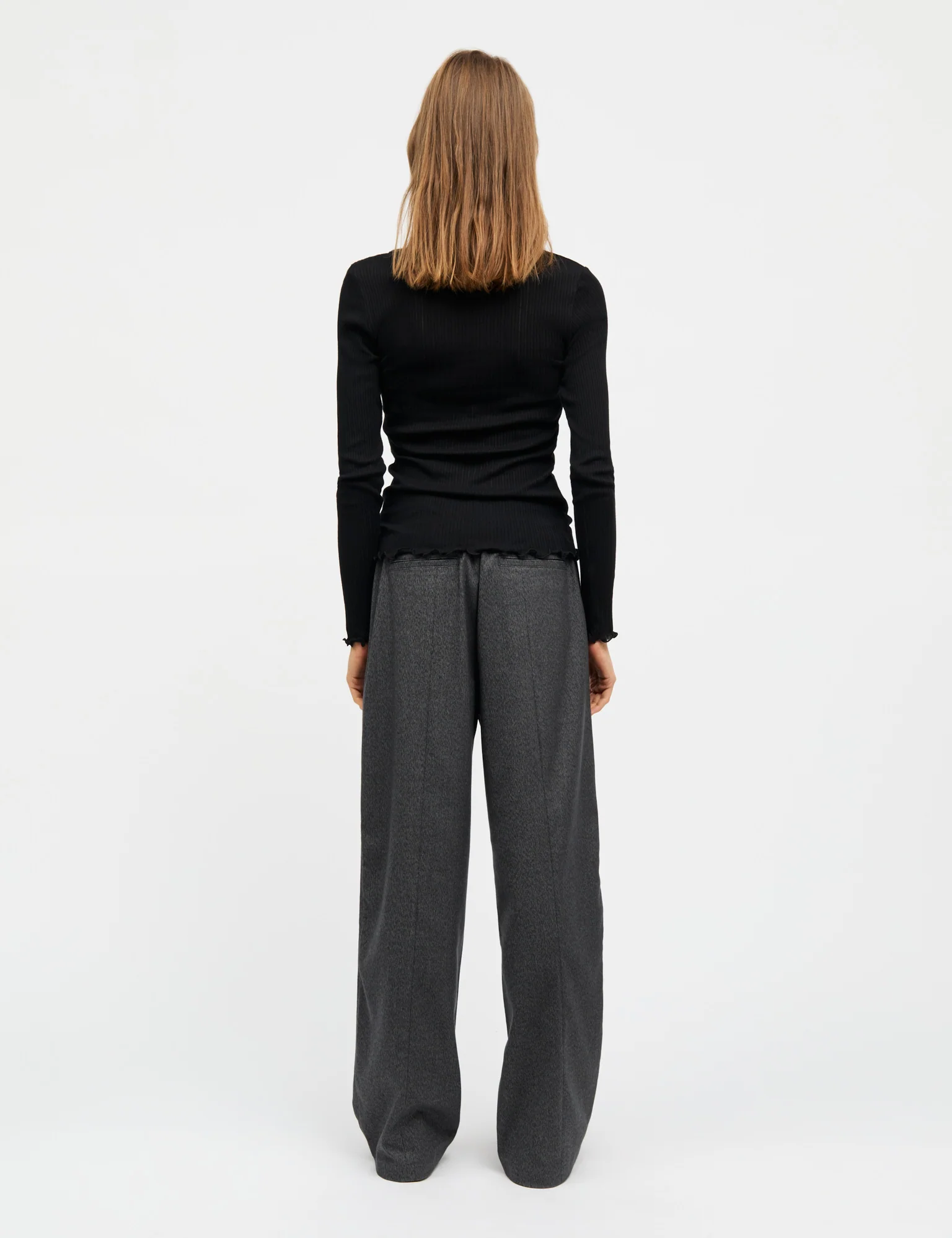 Pointella Troja Tee LS FAV, Black - Image 4