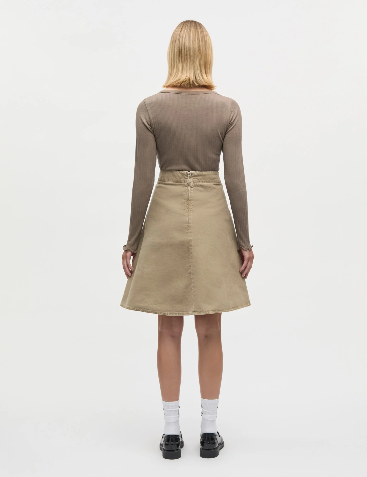 Pointella Troja Tee LS FAV, Walnut - Image 4