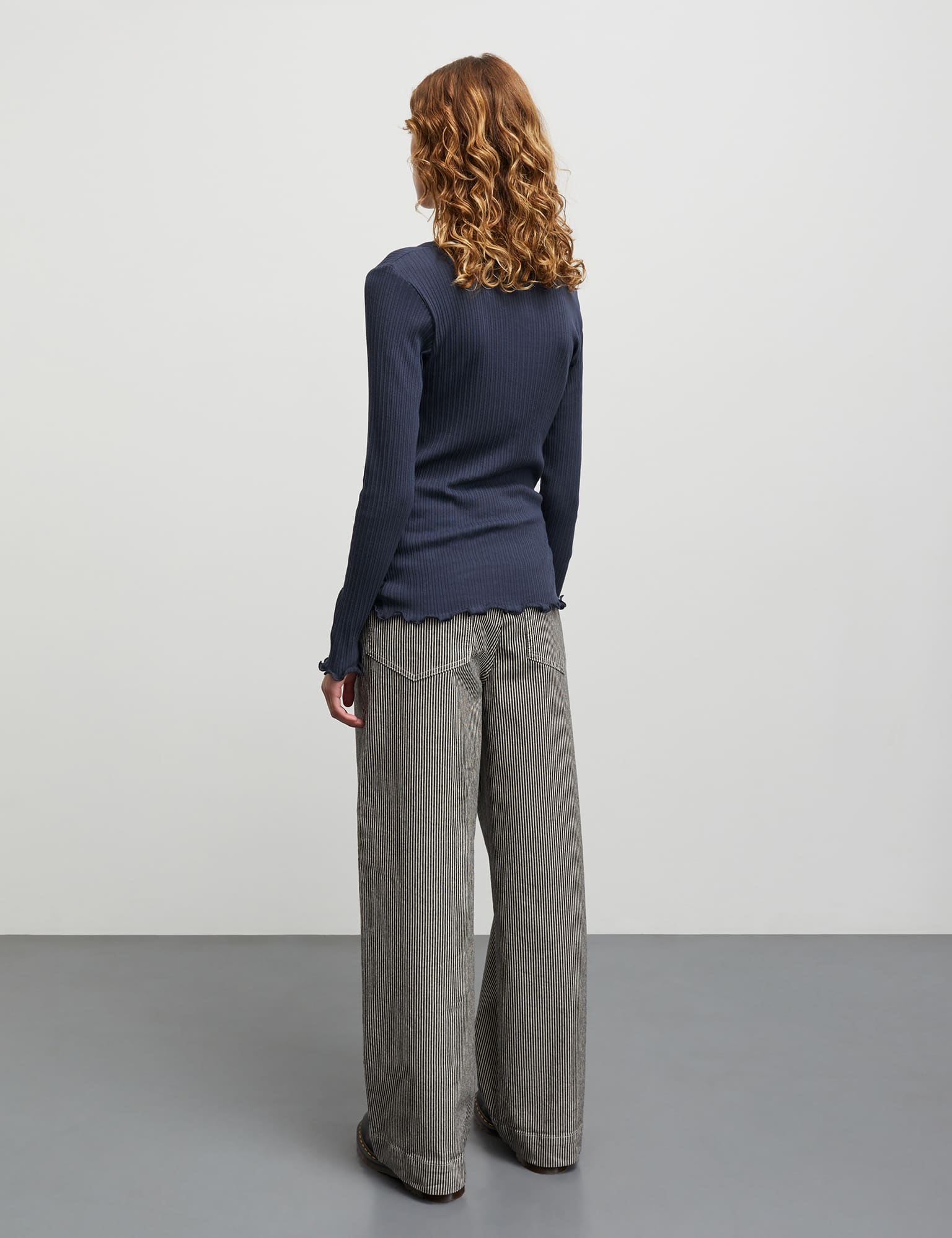 Pointella Troja Tee LS, Parisian Night - Image 4