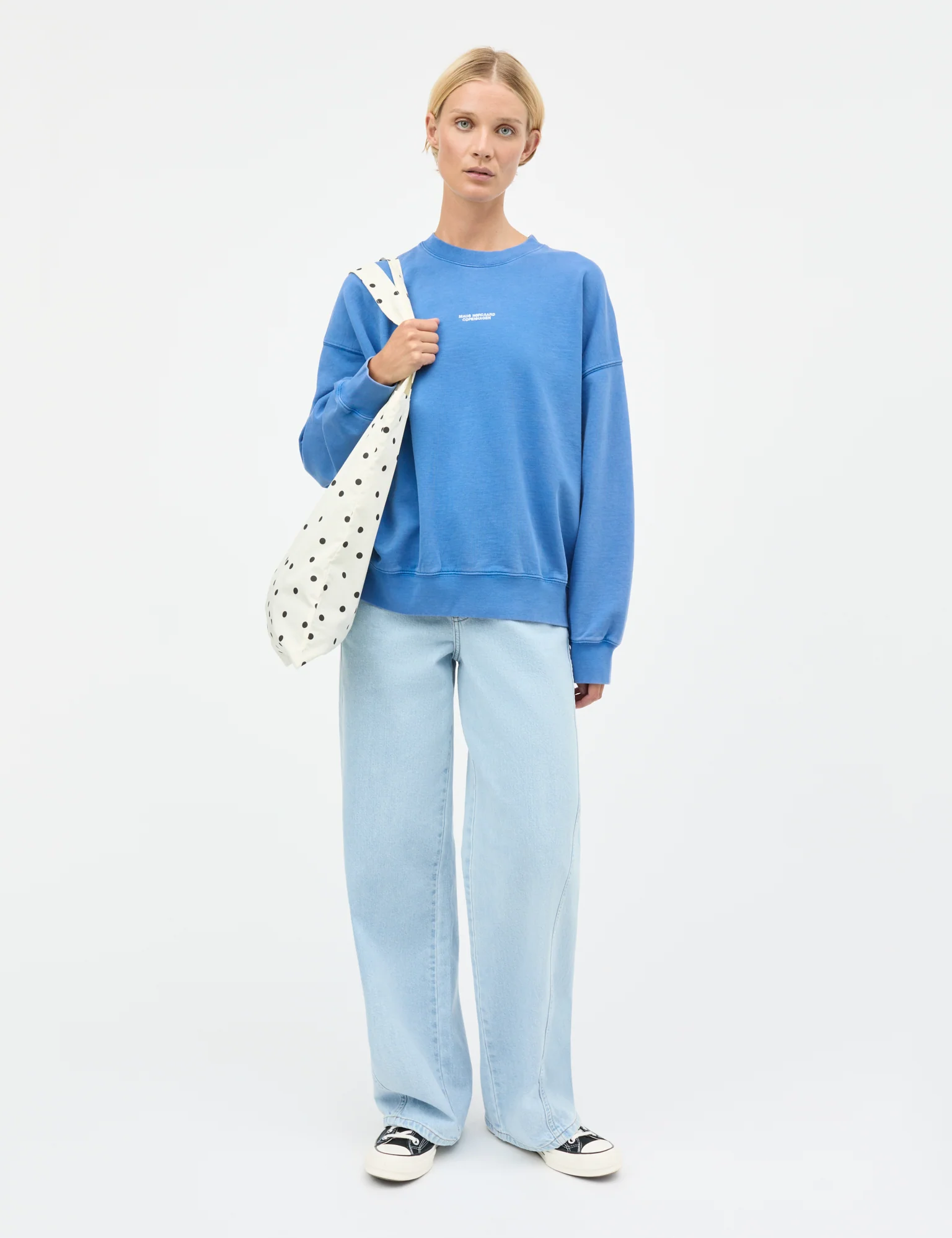 Sacky Atoma Dot Bag, Dot AOP Vanilla Ice - Image 2