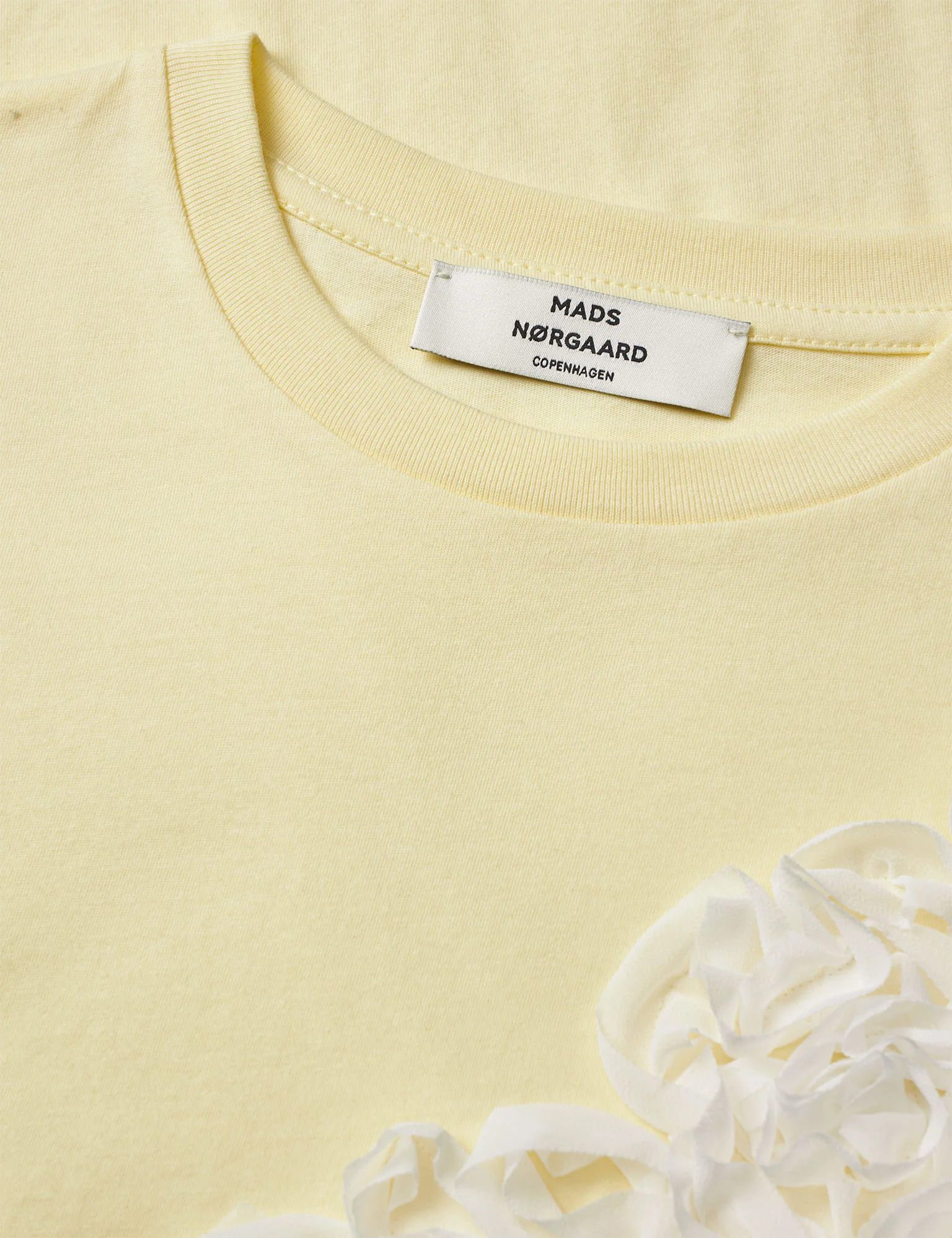 Single Cotton Jerry Tee LS, Almond Oil - Image 3