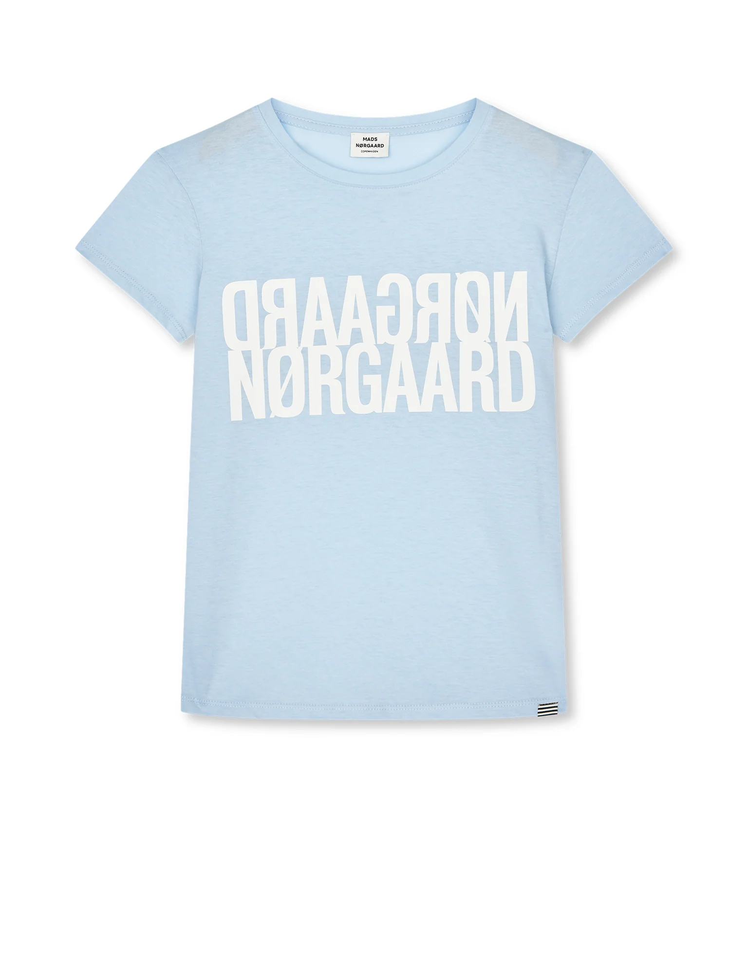 Single Cotton Tuvina Tee, Cashmere Blue