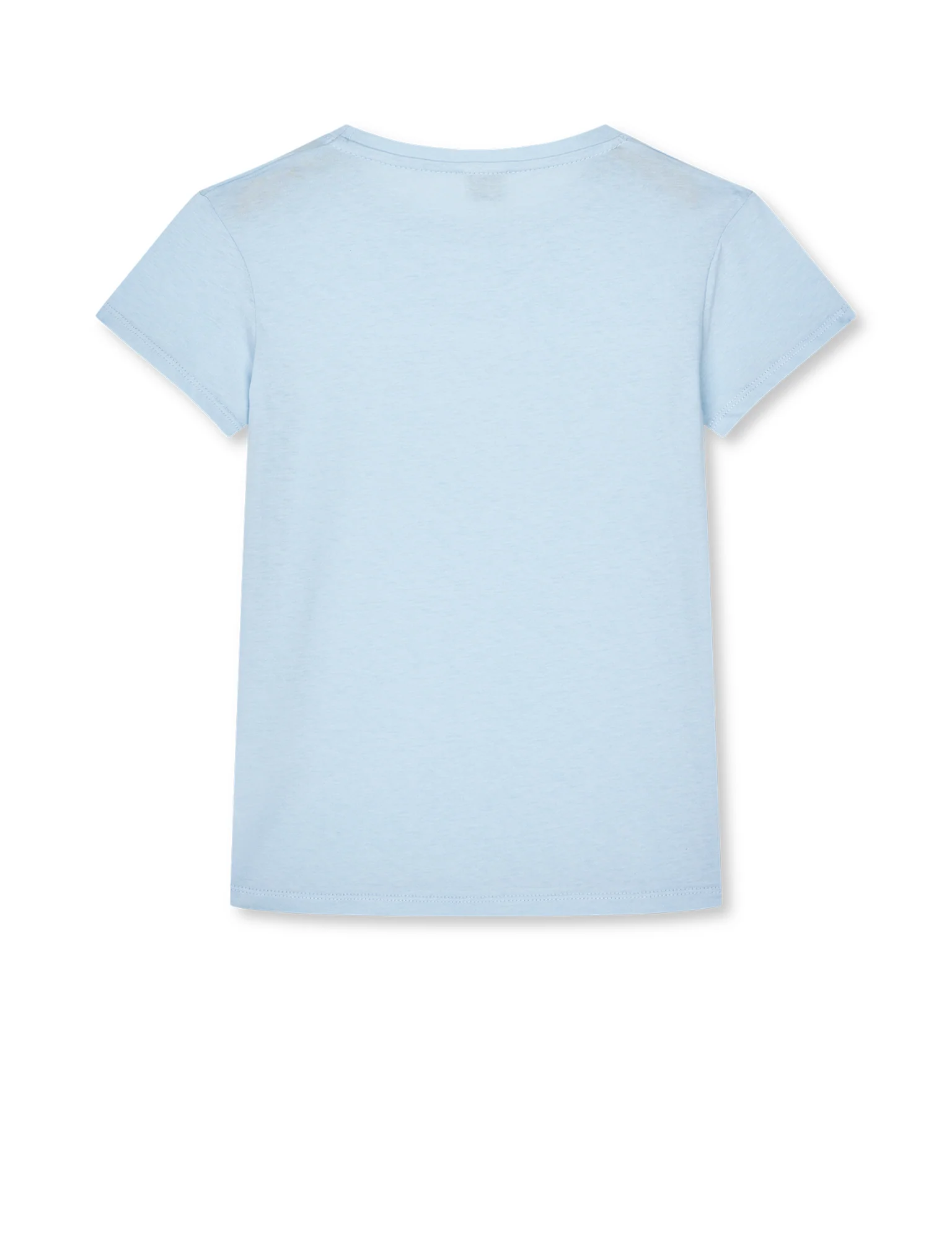 Single Cotton Tuvina Tee, Cashmere Blue - Image 2
