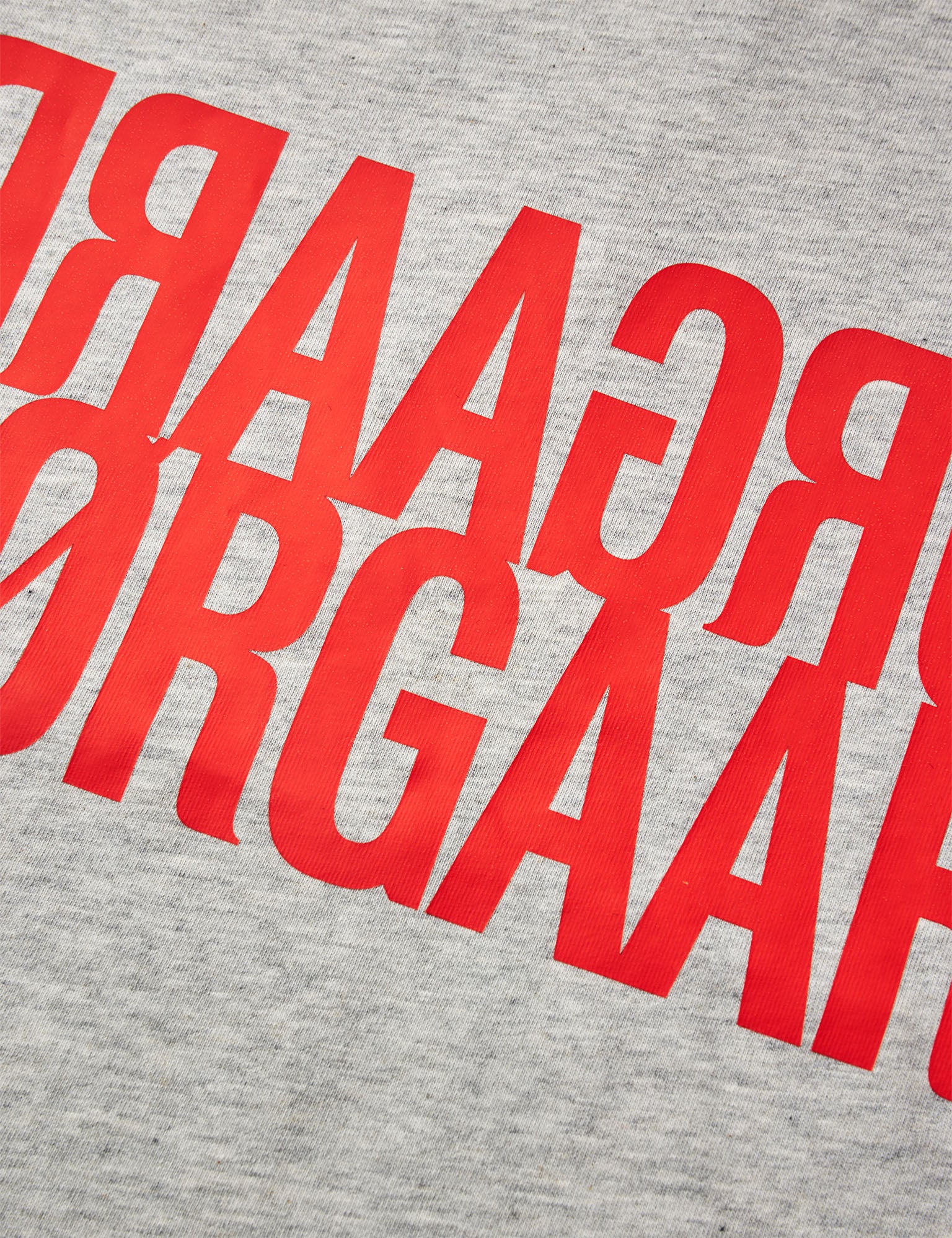 Single Cotton Tuvina Tee, Grey Melange - Image 4