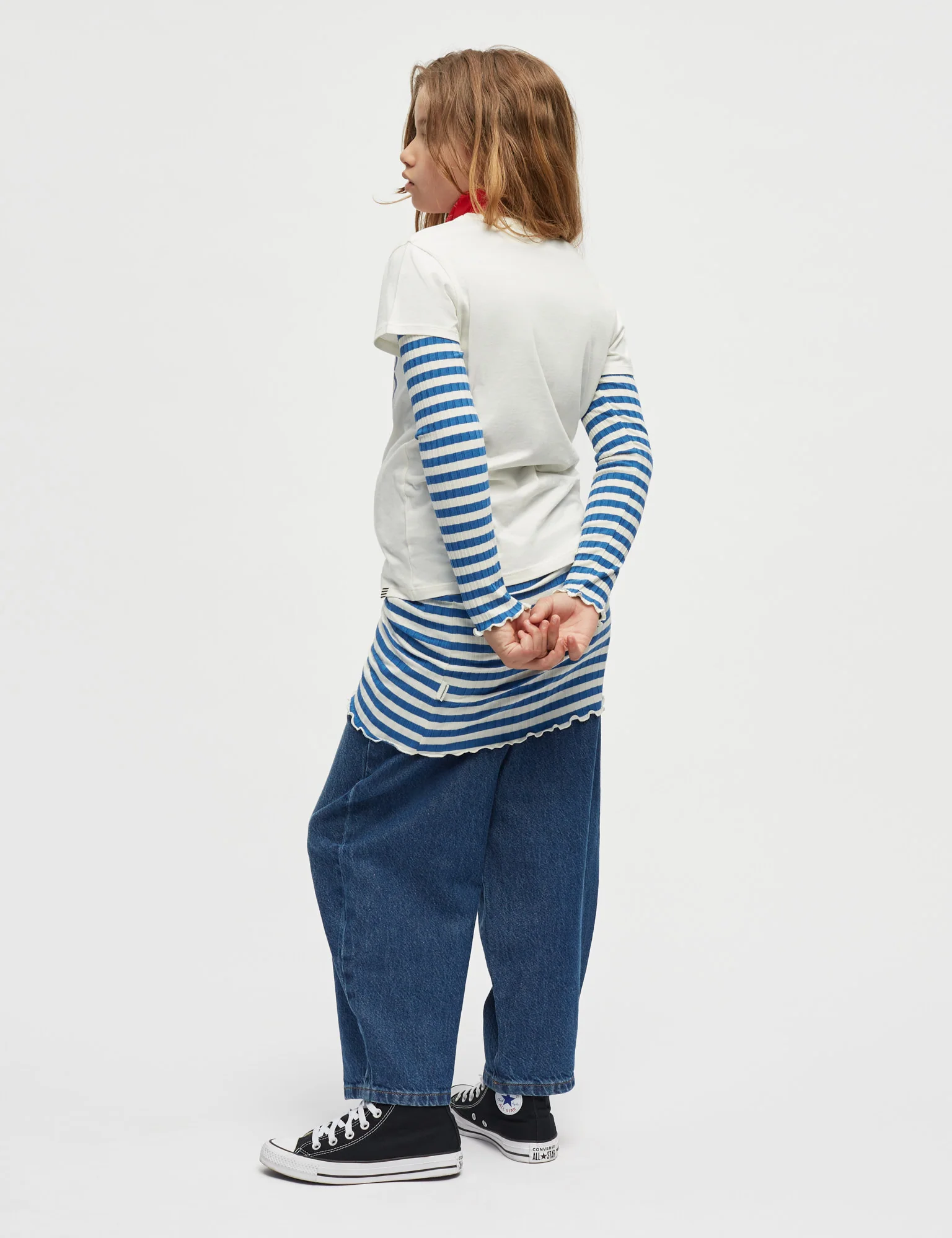 Single Cotton Tuvina Tee, Vanilla Ice - Image 5