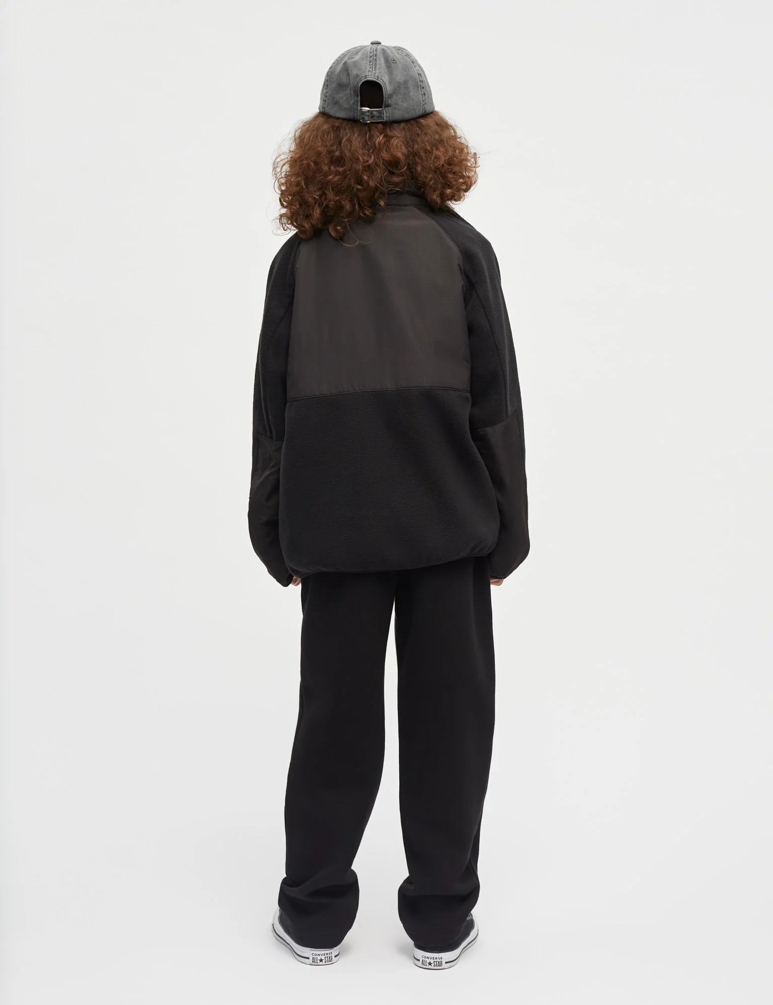 Soft Fleece Taki Jacket, Jet Black - Image 2