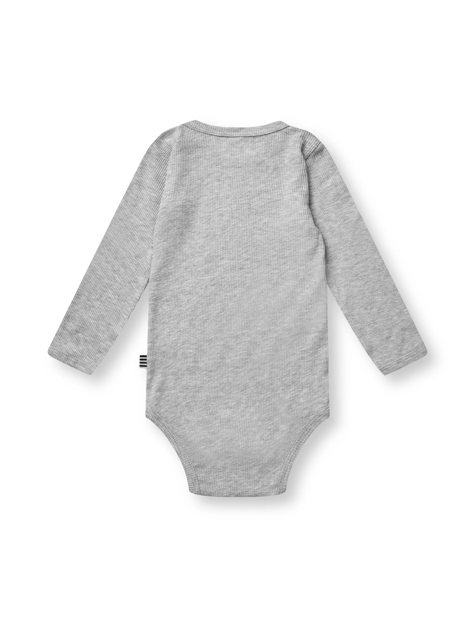 Soft Solid Rib Body, Grey Melange - Image 2