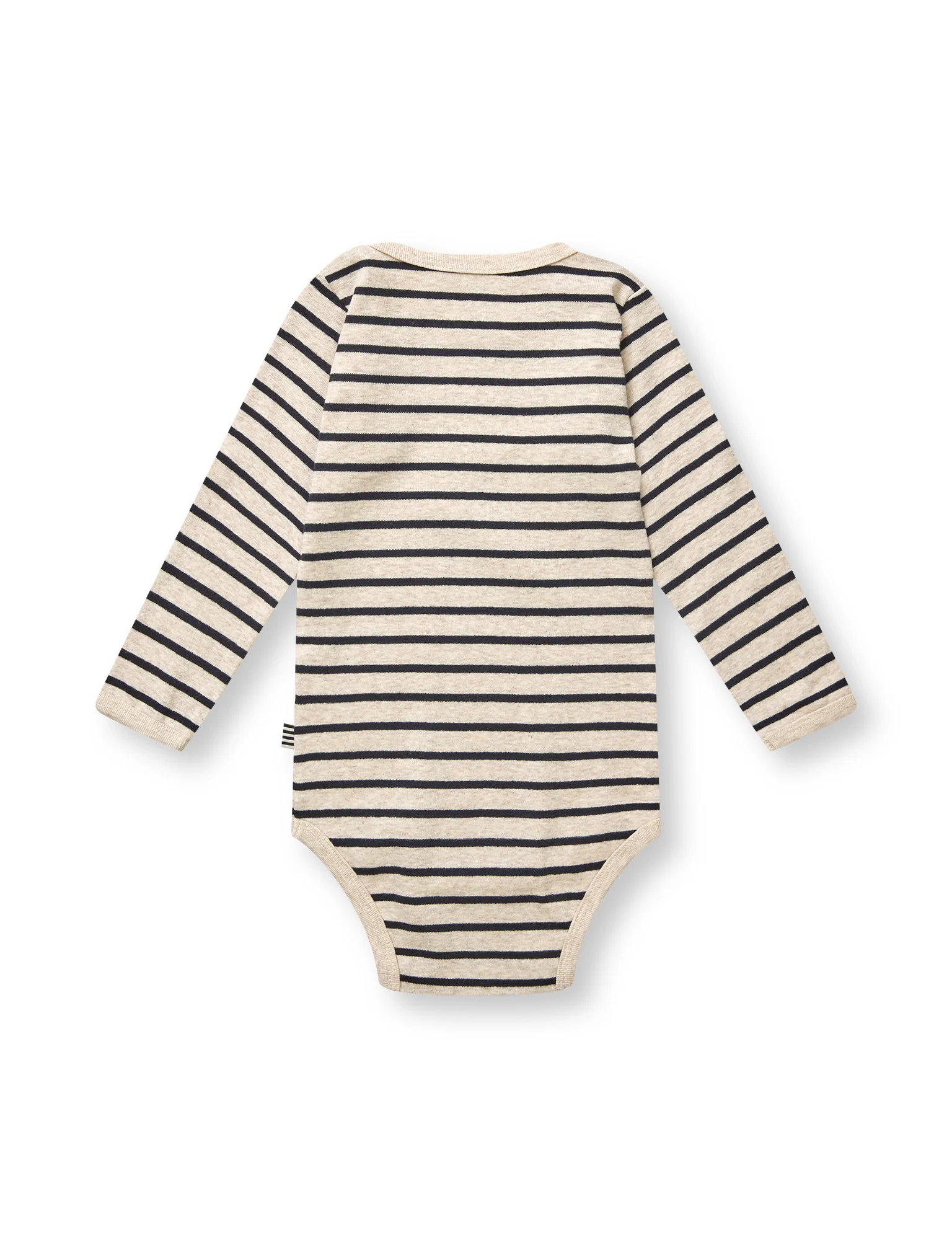 Soft Striped Rib Body, Navy/ Nature Mel - Image 2