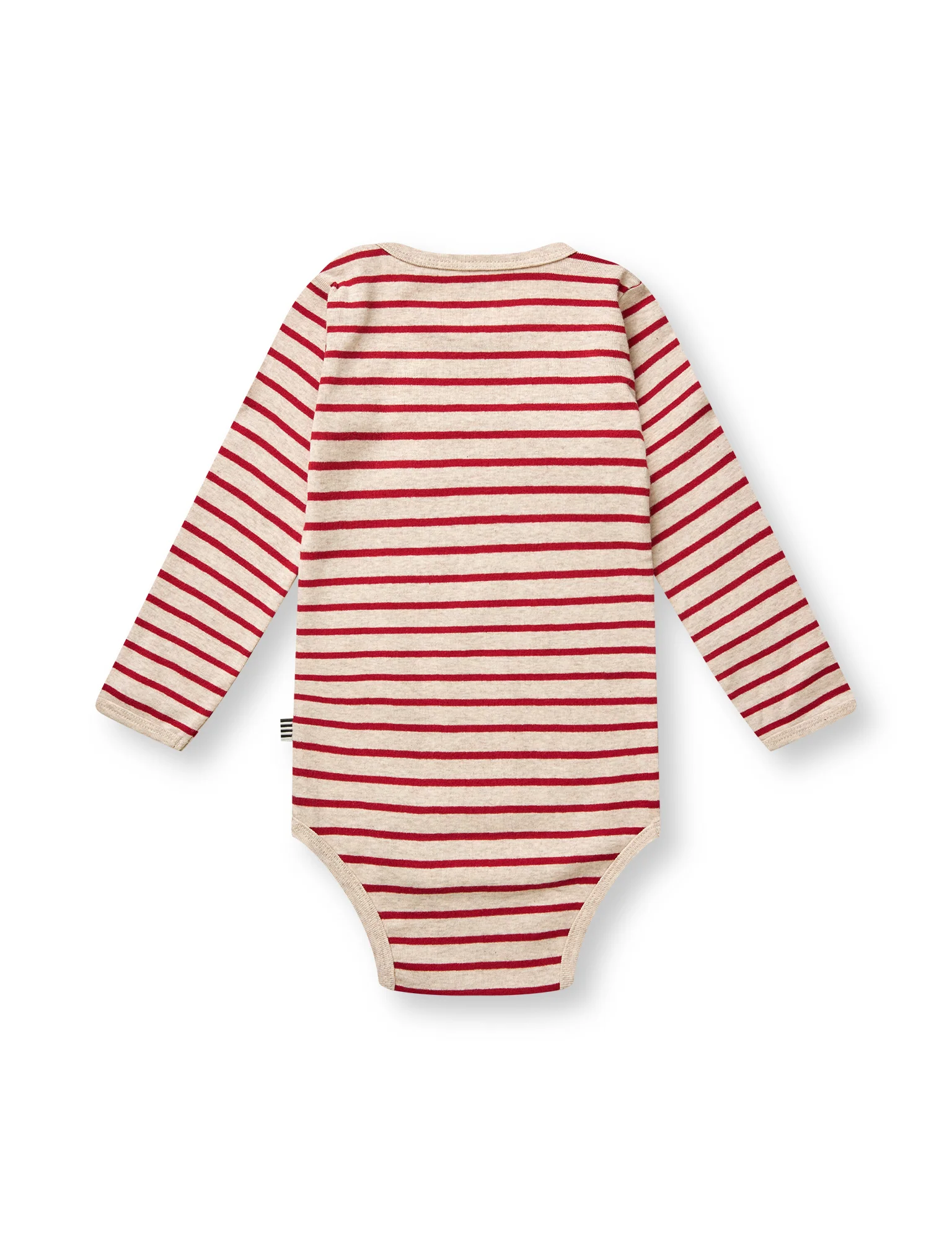 Soft Striped Rib Body, Red / Nature Mel - Image 2
