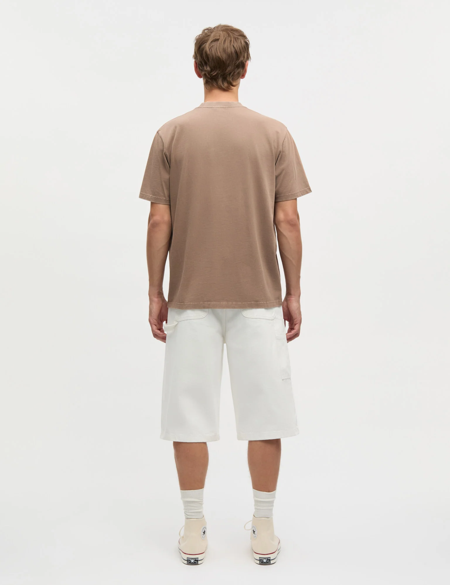 Soil Denim James Shorts, Vanilla Ice - Image 4