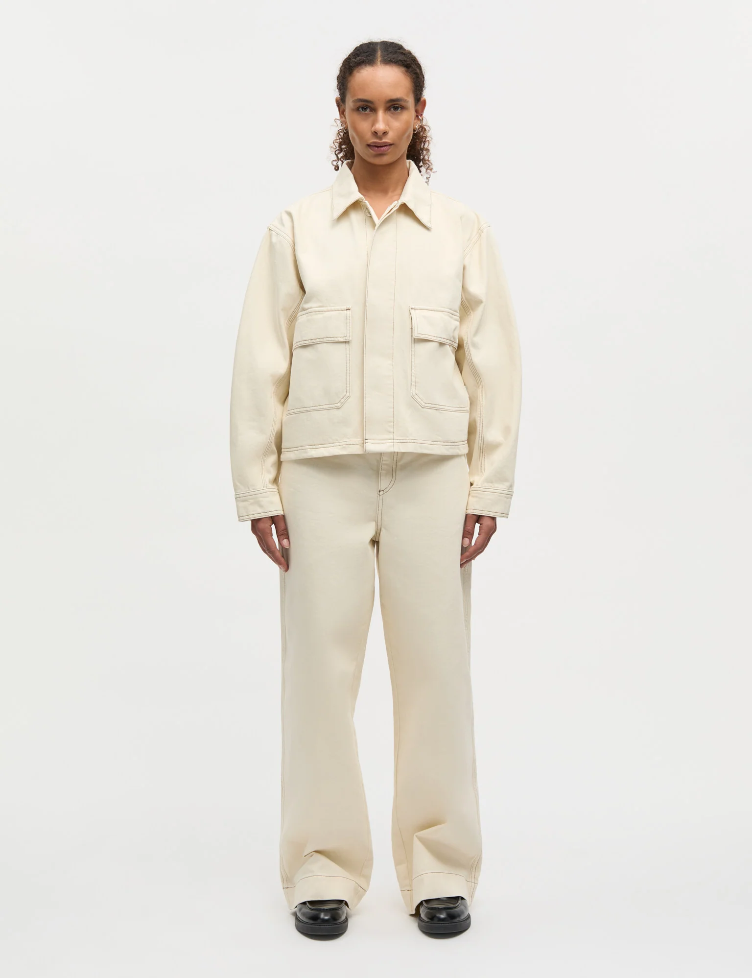 Soil Denim Solar Jacket, Almond Oil
