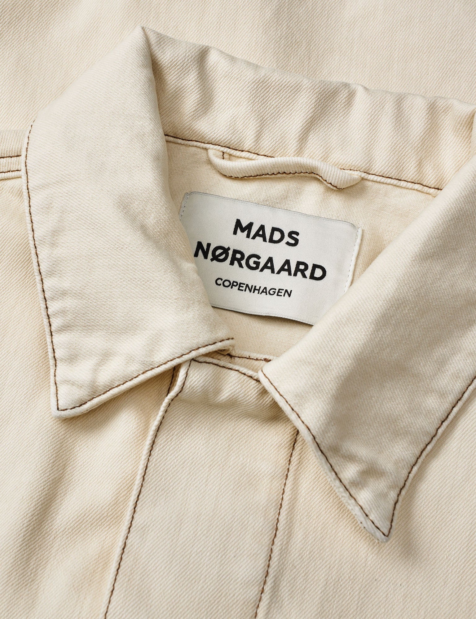 Soil Denim Solar Jacket, Almond Oil - Image 3
