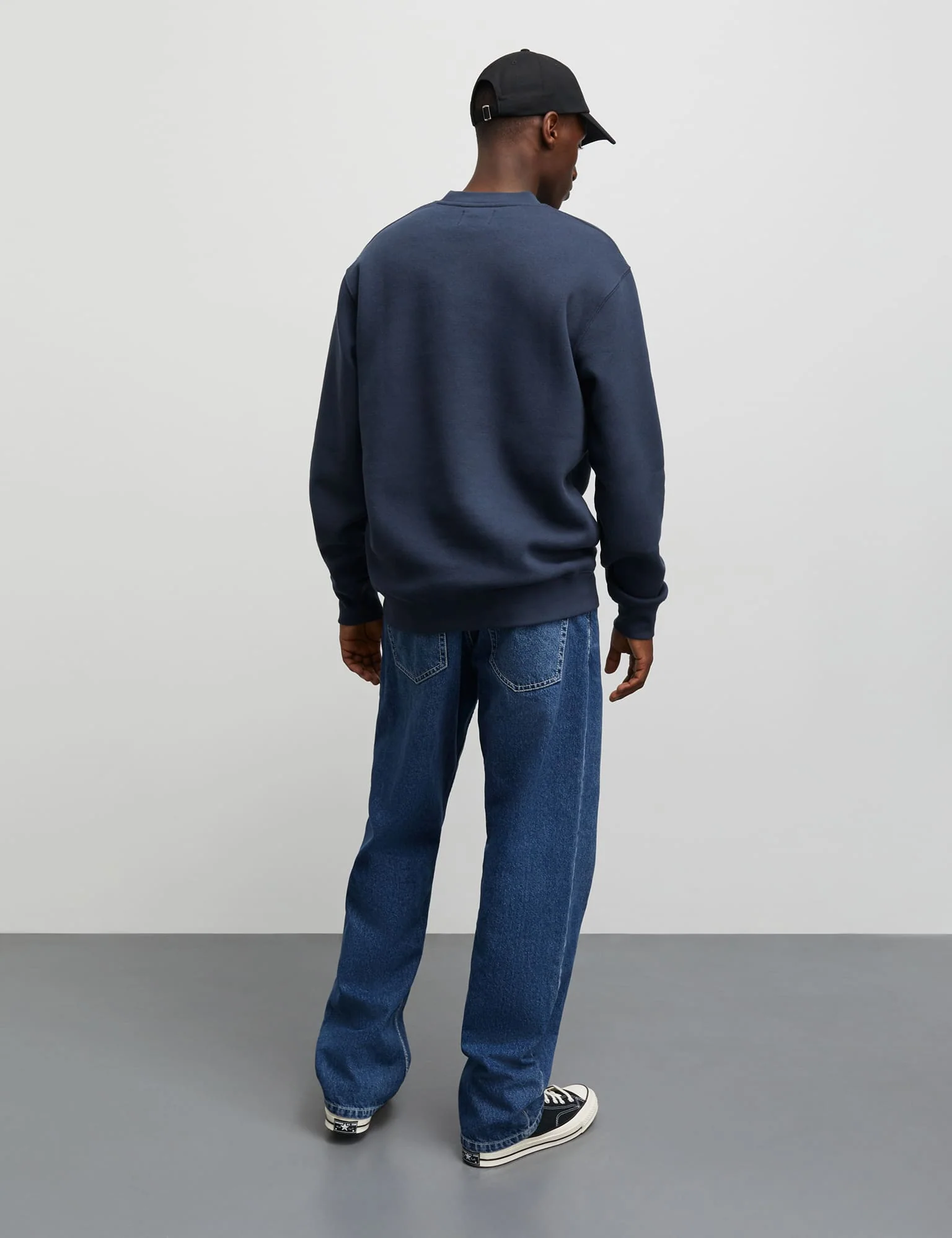 Standard Crew Logo Sweat, Parisian Night - Image 3
