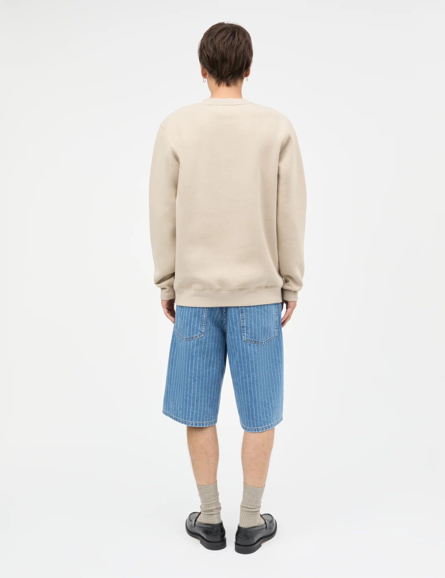 Standard Crew Logo Sweat, Plaza Taupe - Image 4