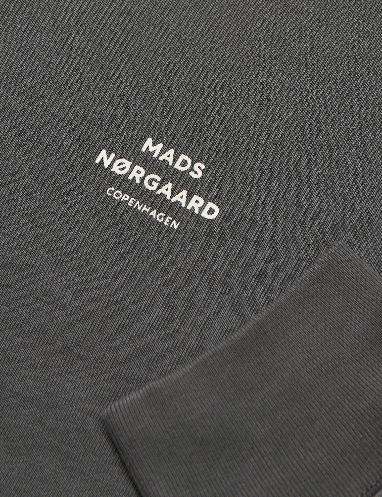 Standard Hoodie Logo Sweat, Asphalt - Image 3