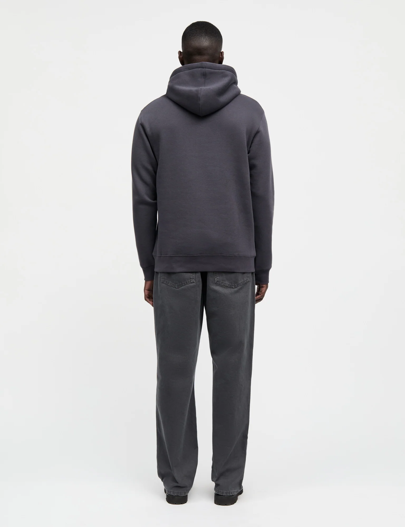 Standard Hoodie Logo Sweat, Asphalt - Image 4