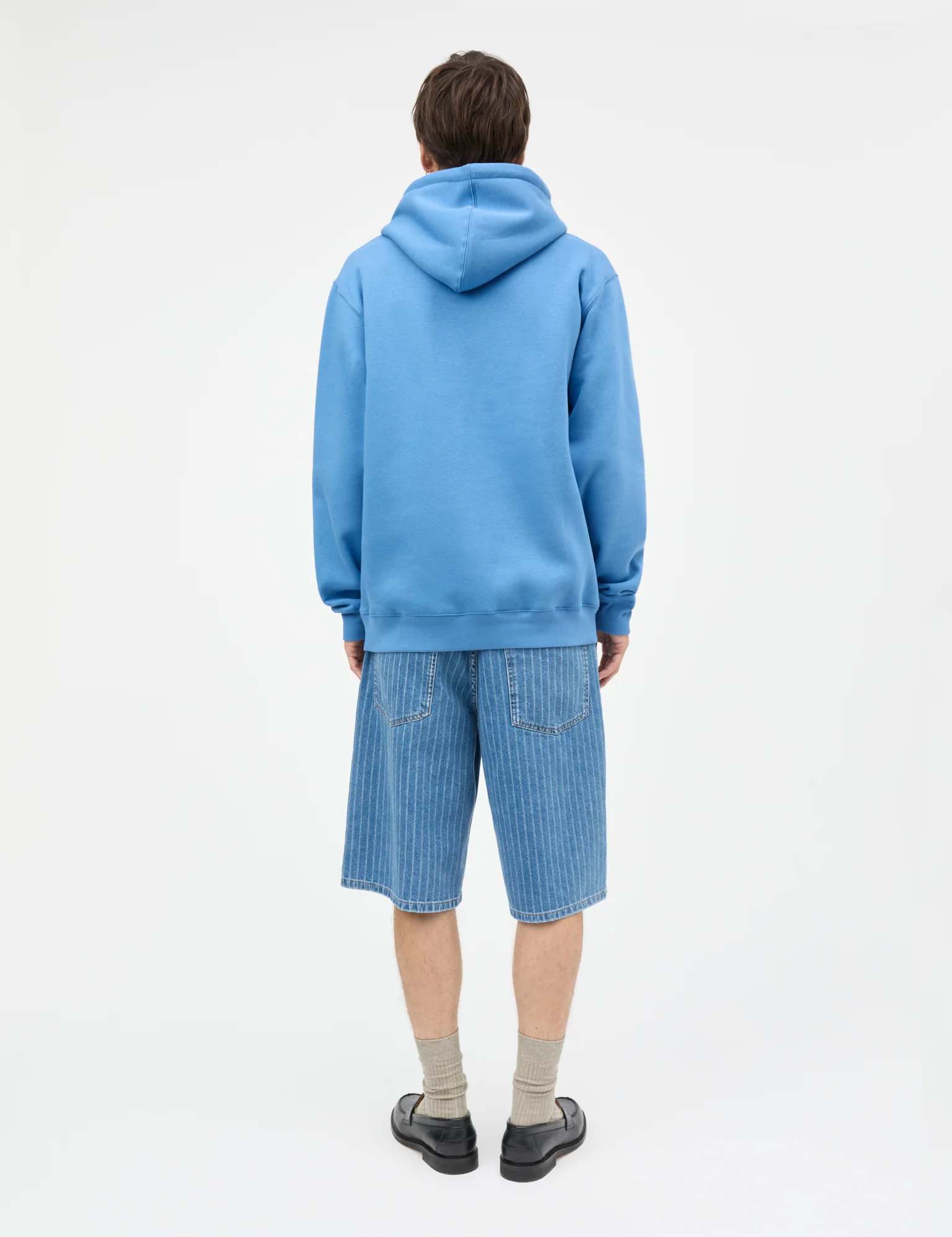 Standard Hoodie Logo Sweat, Riviera - Image 4