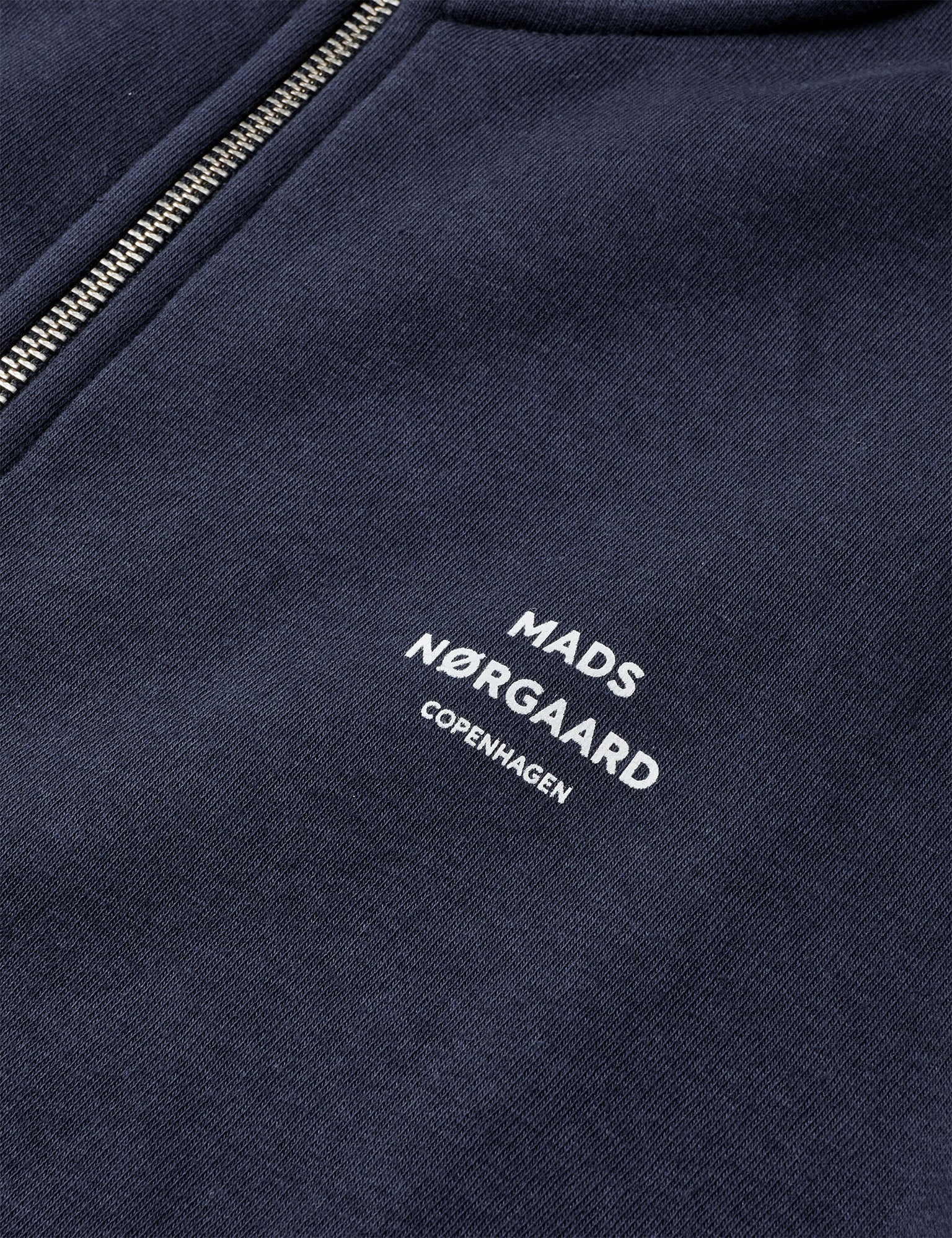 Standard Zip Logo Sweat, Parisian Night - Image 2