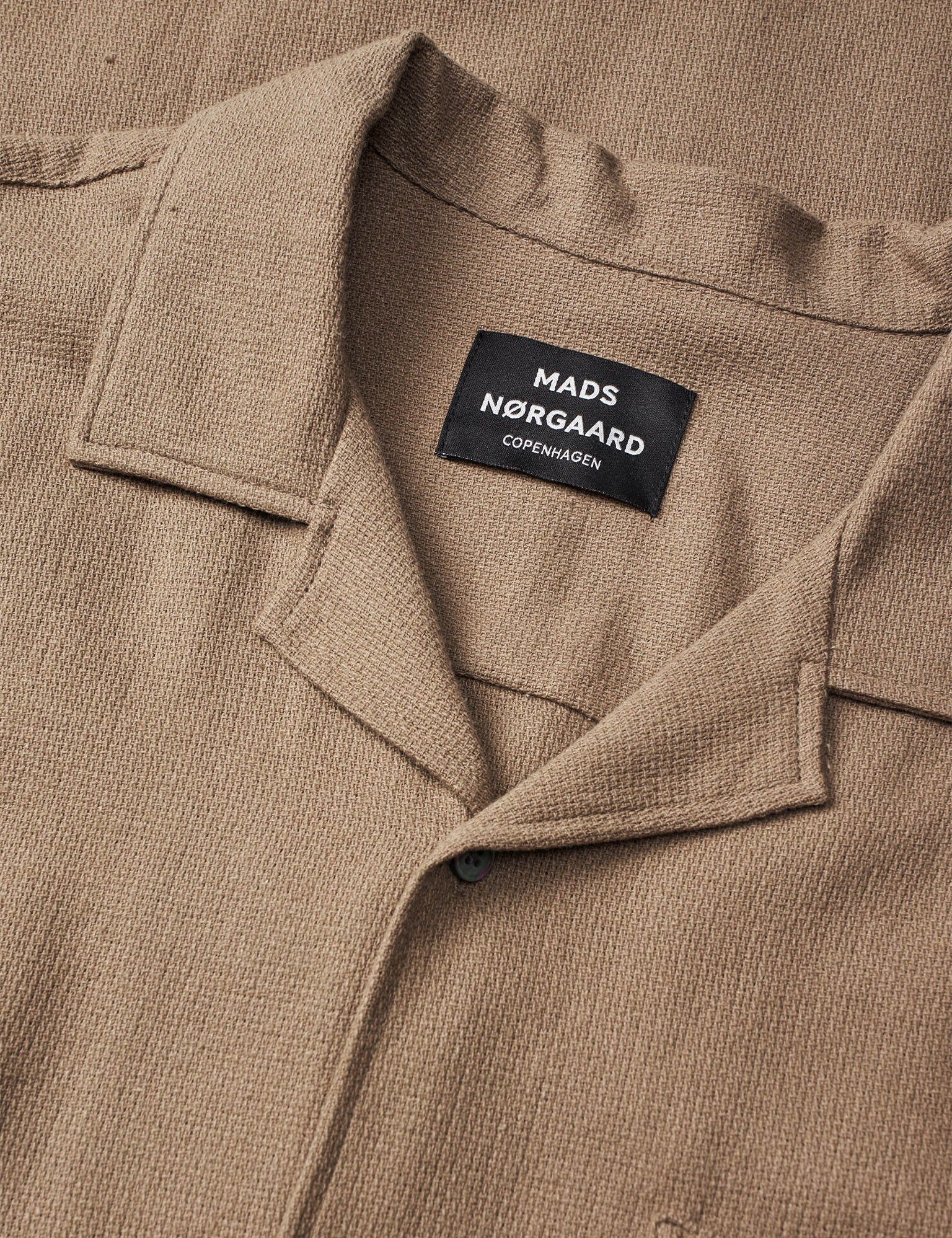 Texture Kenji Shirt SS, Walnut - Image 2