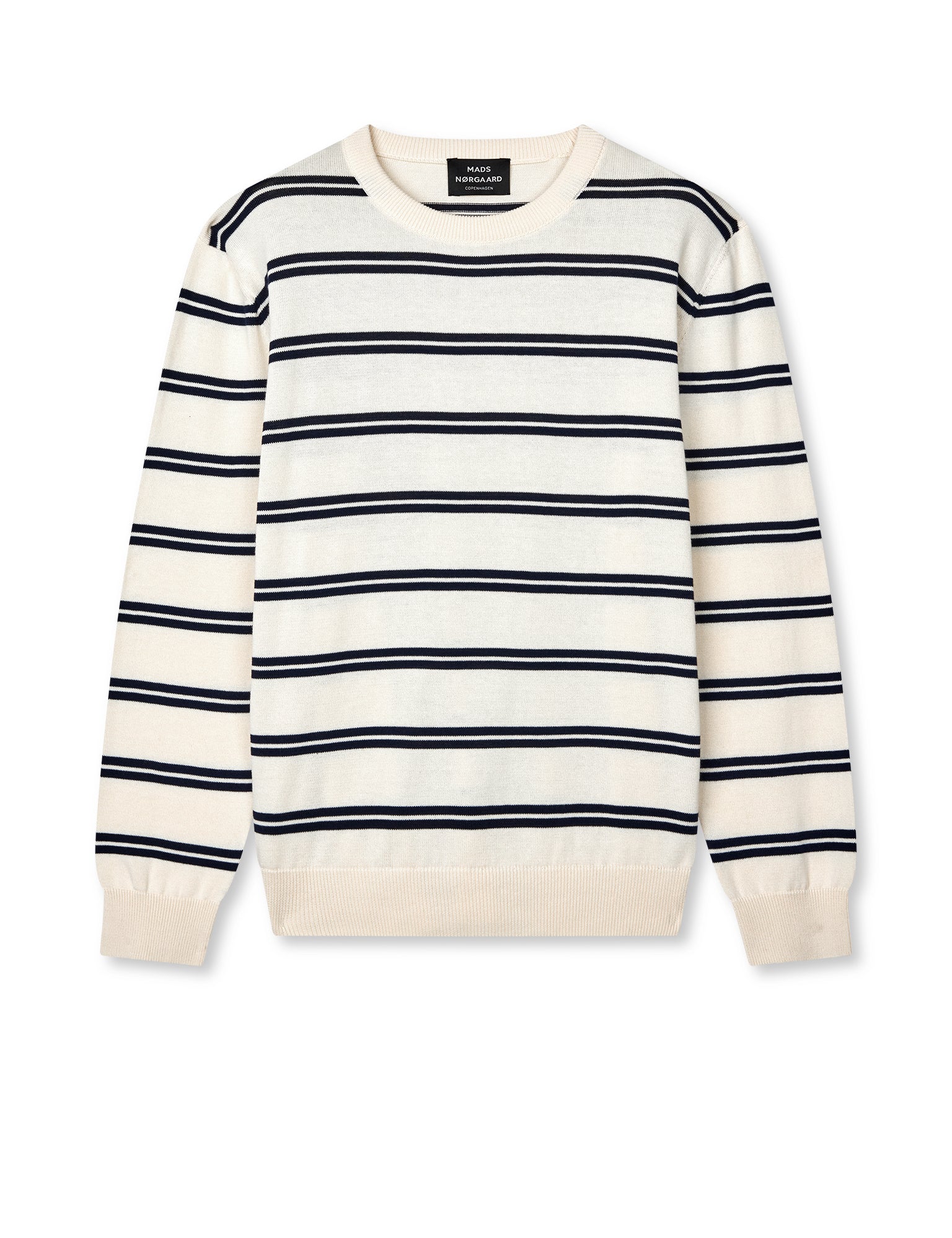 Tight Cotton Karsten Knit ST., Vanilla Ice/Sky Captain - Image 2