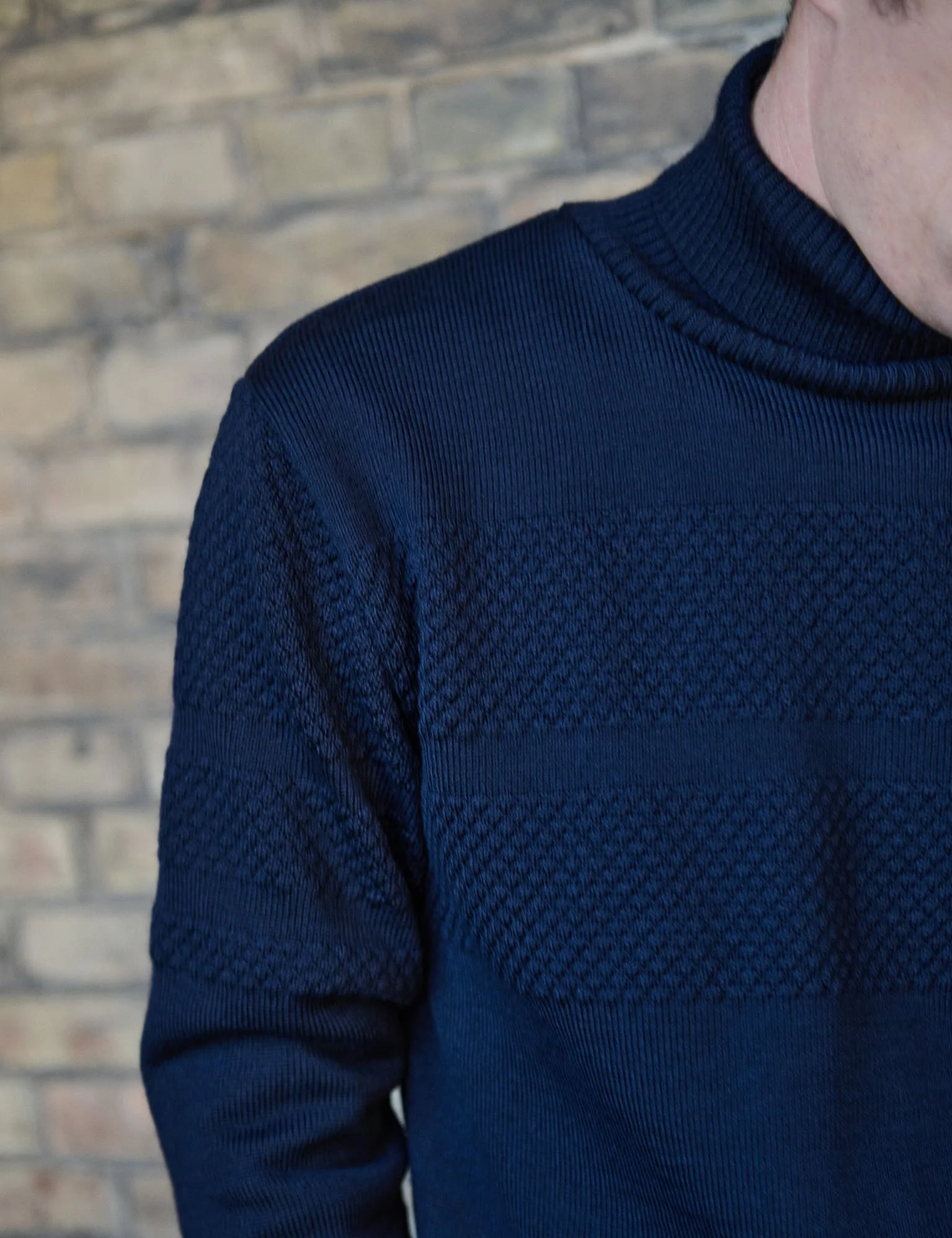 Wool Klemens Knit, Sky Captain - Image 4