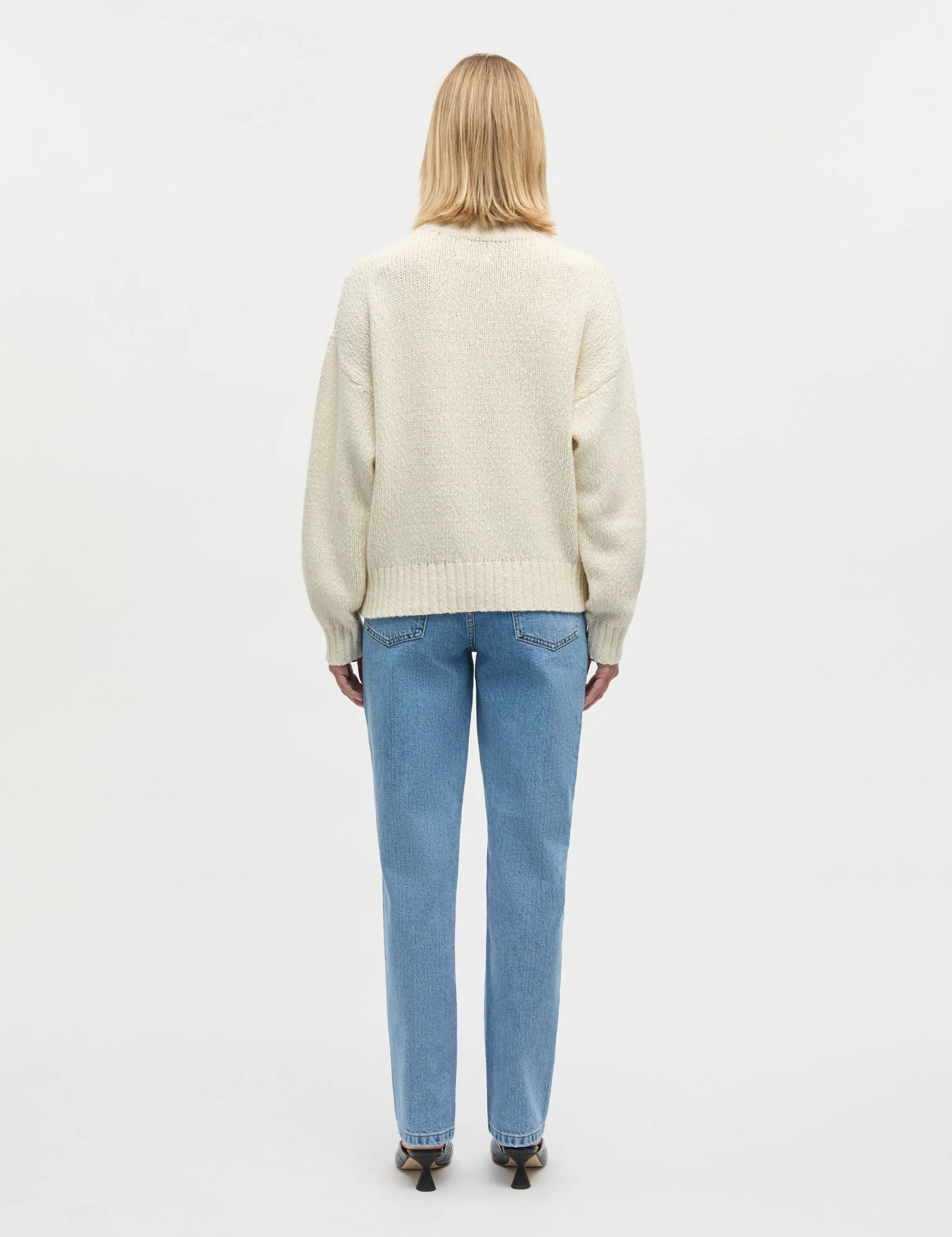 Woolin Esther Knit, Almond Oil - Image 5